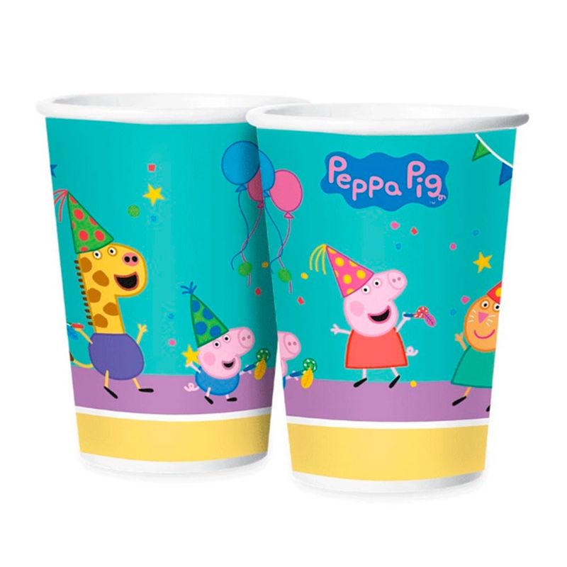 Peppa Pig Clássica Copo Papel c/12 - Regina