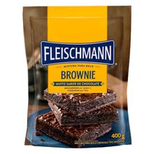 Mistura para Bolo Brownie 400g - Fleischmann