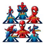 Spider Man Decoração de Mesa c/6 - Regina