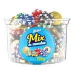 Moedas de Chocolate Mix 350g - Roma