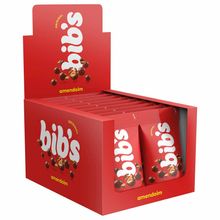 Chocolate Bibs Original Amendoim 40g c/18 - Neugebauer