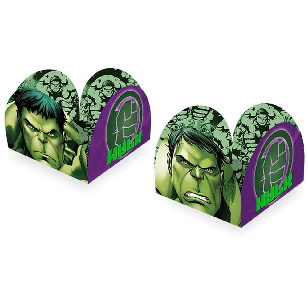 Palitos Decorativos P/ Doces Hulk - 12 PÇs - 1 UN - Piffer - Rizzo - Rizzo  Embalagens