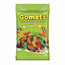 Bala de Goma Gomets Minhocas 150g - Dori