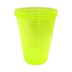 Copo Plástico Neon Amarelo 200ml c/50 - Bello