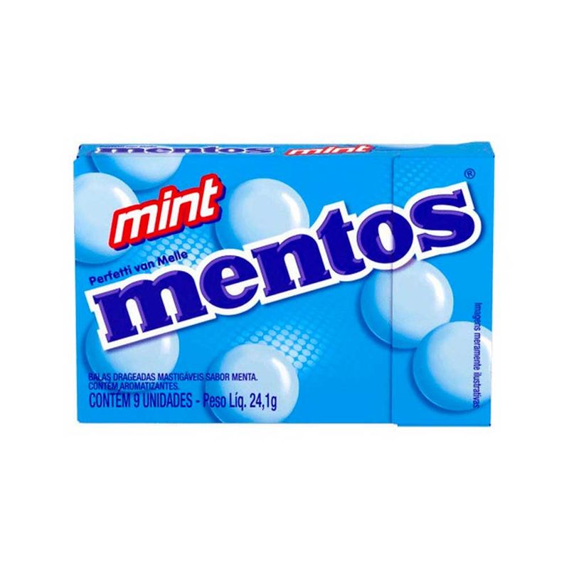 Bala Mentos Slim Box Menta c/12 - Perfetti
