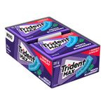 Chiclete Trident Max Menta Blueberry c/14 - Adams