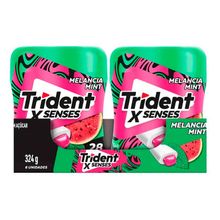 Goma de Mascar Trident X-Senses Melancia Mint c/6 - Adams