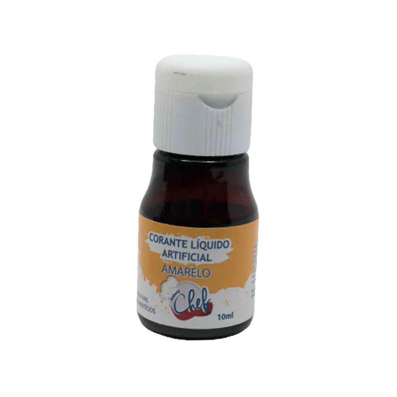 Corante Líquido Amarelo 10ml - Iceberg Chef