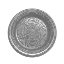 Prato Descartável para Bolo Prata 15cm c/10 - Trik Trik