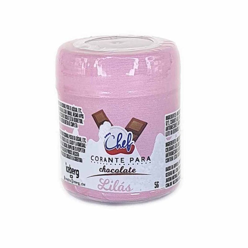 Corante em Pó para Chocolate Lilás 5g - Iceberg Chef