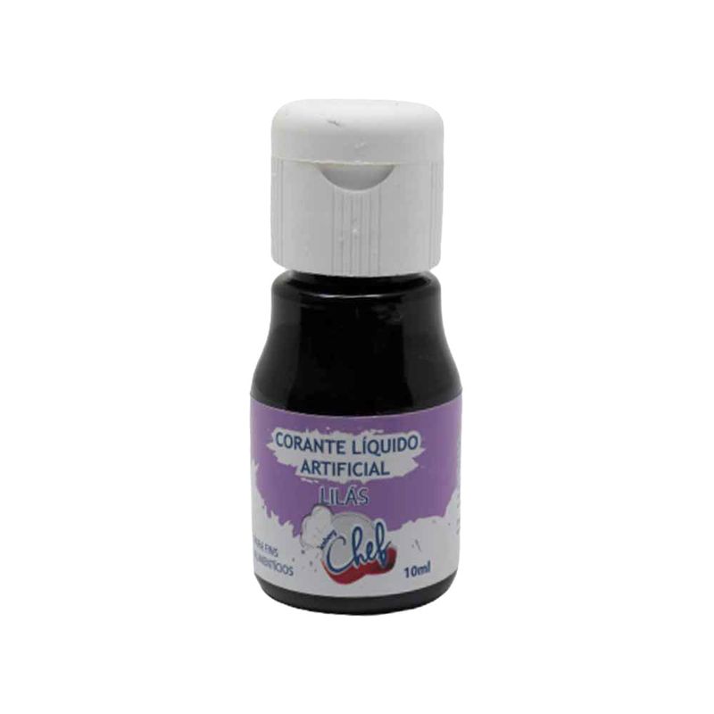 Corante Líquido Lilás 10ml - Iceberg Chef