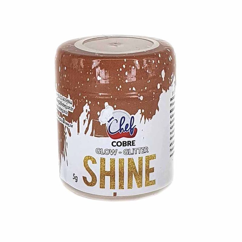 Glitter Glow Shine Cobre 5g - Iceberg Chef