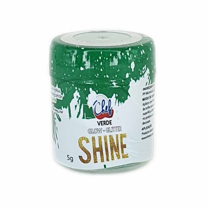 Glitter Glow Shine Verde 5g - Iceberg Chef