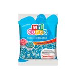 Confeito Miçanga Azul e Branco n0 150g - Mavalério