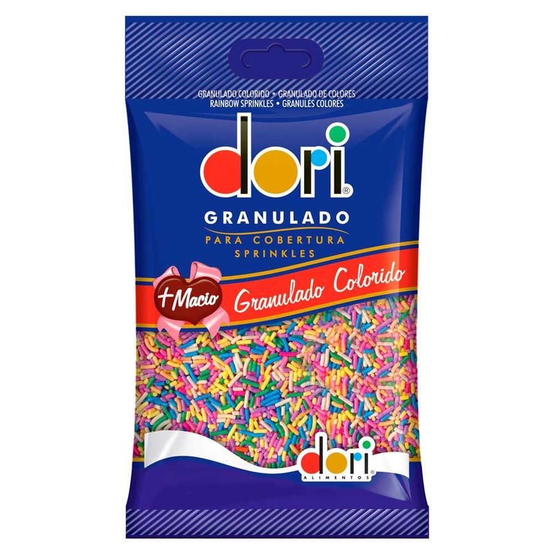 Granulado Colorido Macio 120g - Dori