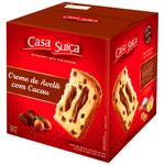 Panettone de Creme de Avelã com Cacau 500g - Casa Suíça