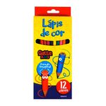 Lápis de Cor c/ 12 - Gatte Kids