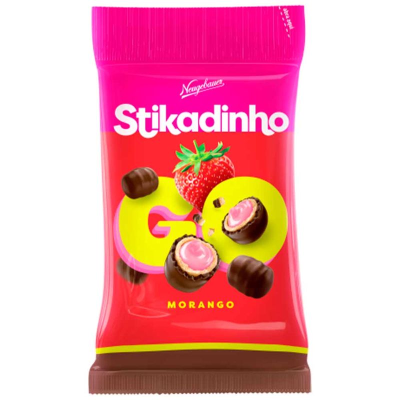 Confeito Stikadinho Go 40g c/18- Neugebauer