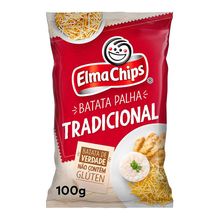 Batata Palha Tradicional 100g - Elma Chips