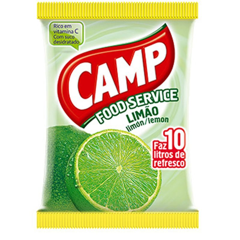 Suco em Pó Limão 150g - Camp
