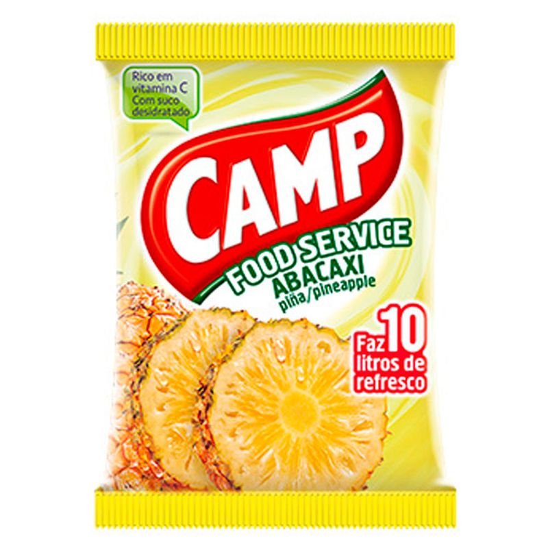 Suco em Pó Abacaxi 150g - Camp