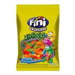 Bala de Gelatina Minhocas Brilho 500g - Fini