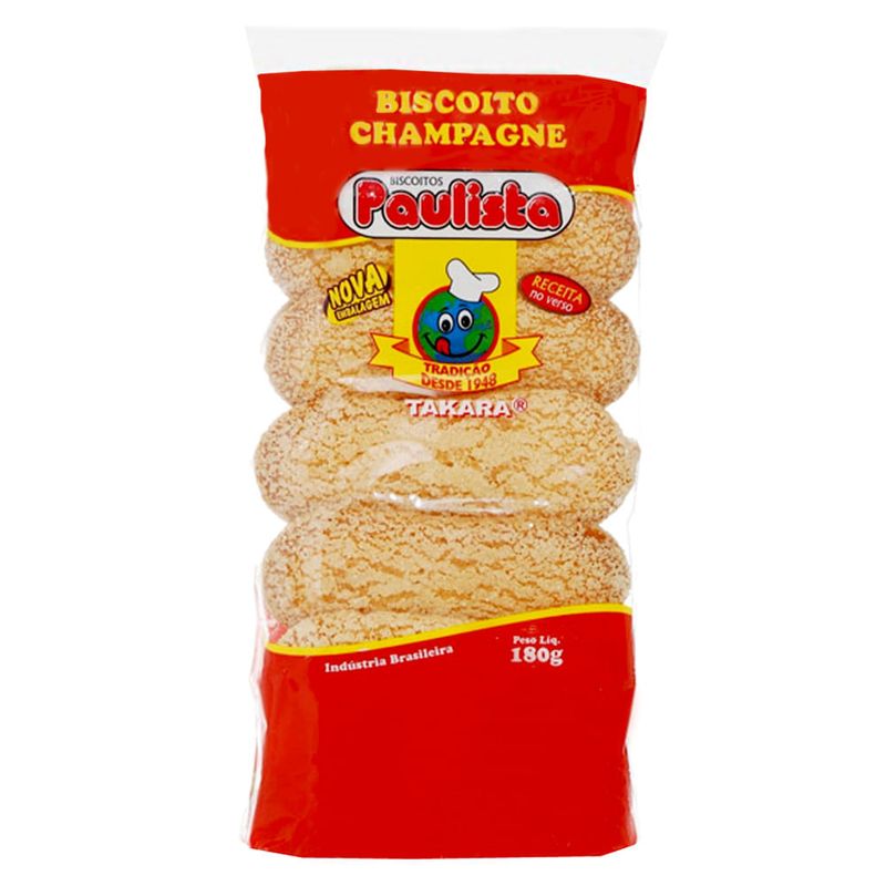 Biscoito Champanhe 150g - Paulista