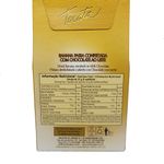 Banana Passa Coberta com Chocolate Tocata 80g - Montevérgine