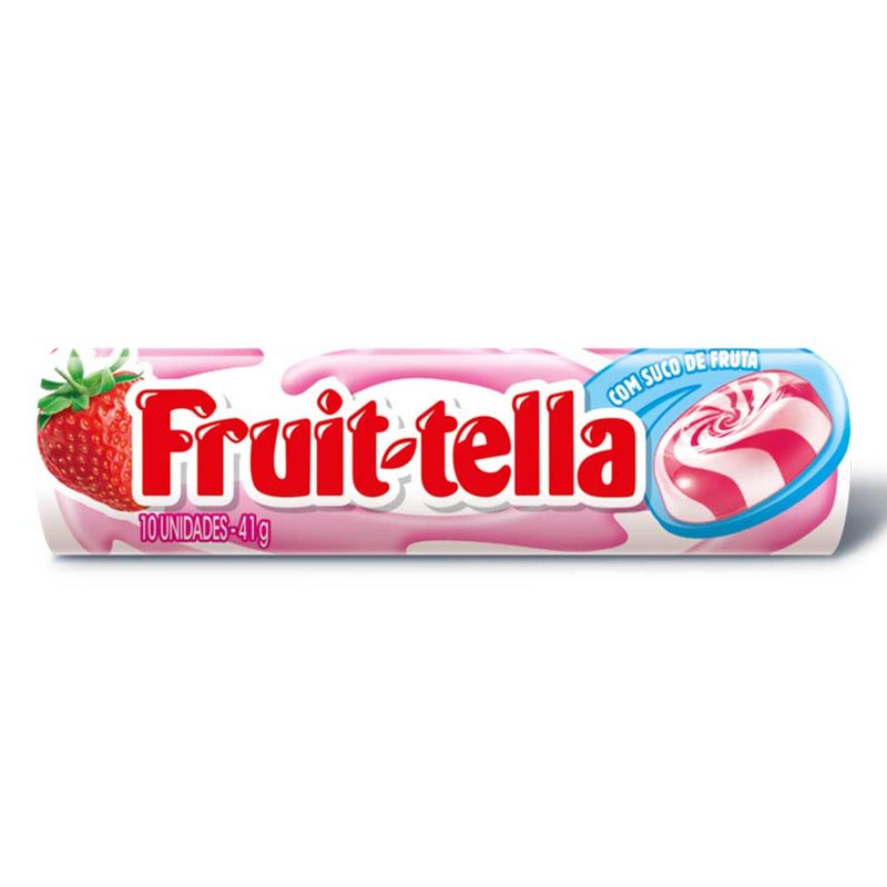 Bala Drops Fruittella Morango Creme c/15 - Perfetti