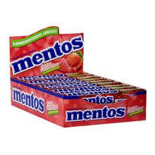 Bala Mentos Stick Frutas Vermelhas c/16 - Perfetti