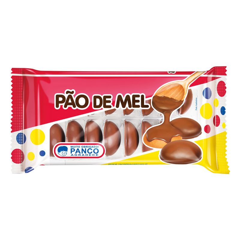 Pão de Mel 90g - Barion - Doce Malu