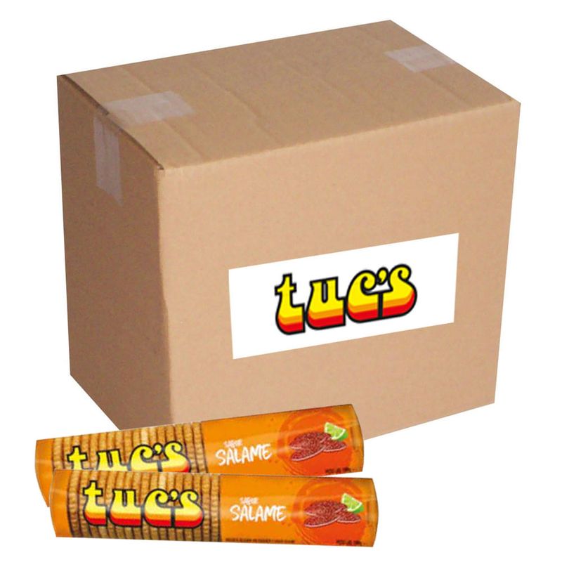 Biscoito Din Cracker Tucs Salame 100g c/30 - Bela Vista