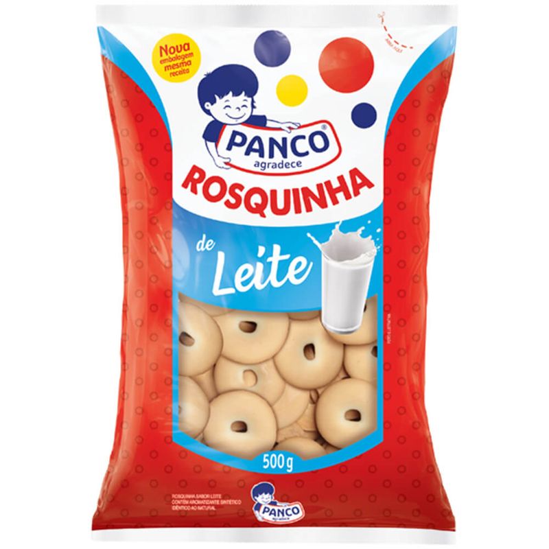 Biscoito Rosquinha de Leite 500g - Panco
