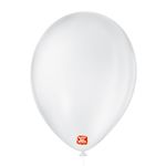 Balão Branco Polar Tamanho 9 c/50 - São Roque