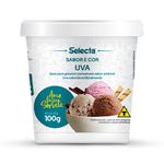 Sabor em Pó para Sorvete Uva 100g - Selecta