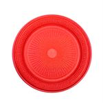 Prato Descartável para Bolo Vermelho 15cm c/10 - Trik Trik