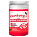 Corante em pó Vermelho Morango 5g - Mix