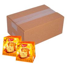 Mini Panettone Frutas Cristalizadas 80g c/24 - Bauducco