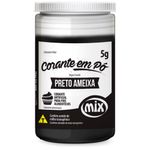 Corante em pó Preto Intenso 5g - Mix