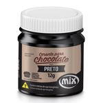 Corante em Pasta Para Chocolate Preto 12g - Mix