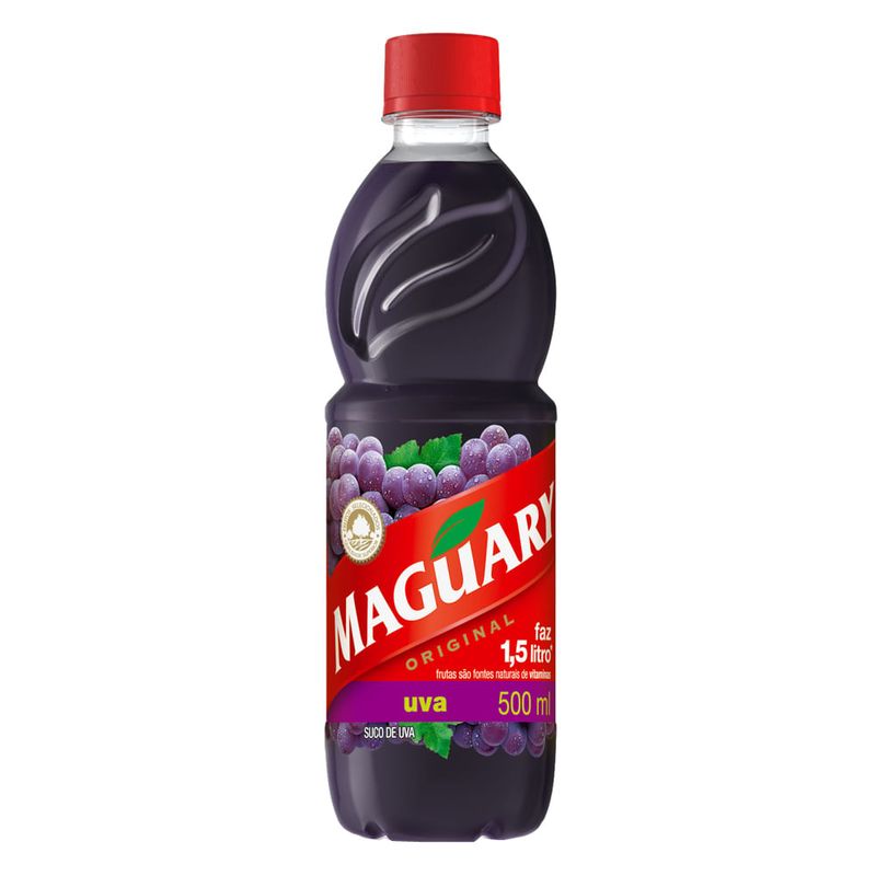 Suco Concentrado Uva 500ml - Maguary