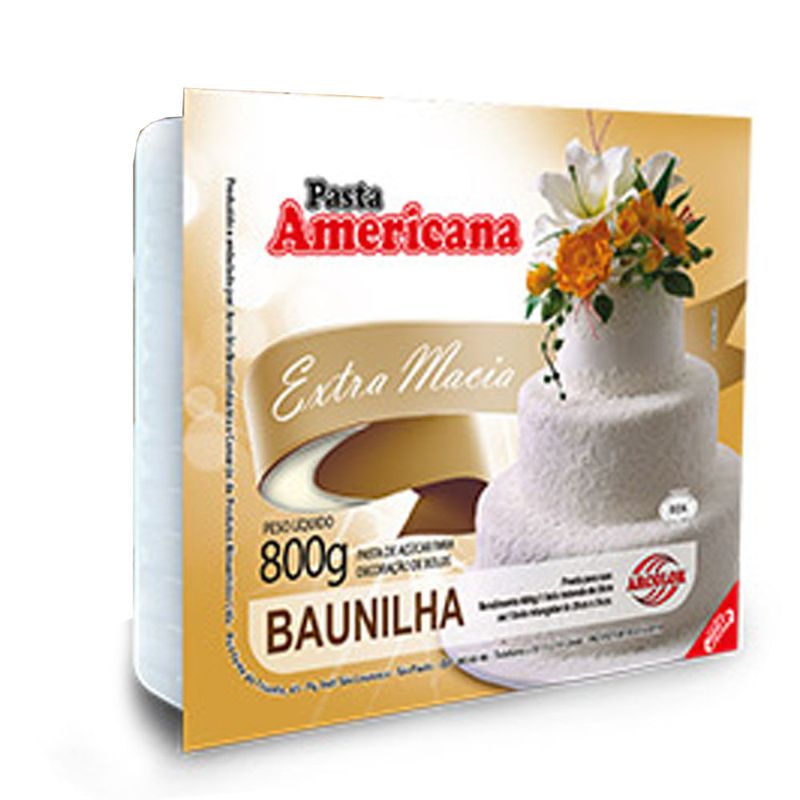 Pasta Americana Tradicional 800g - Arcolor