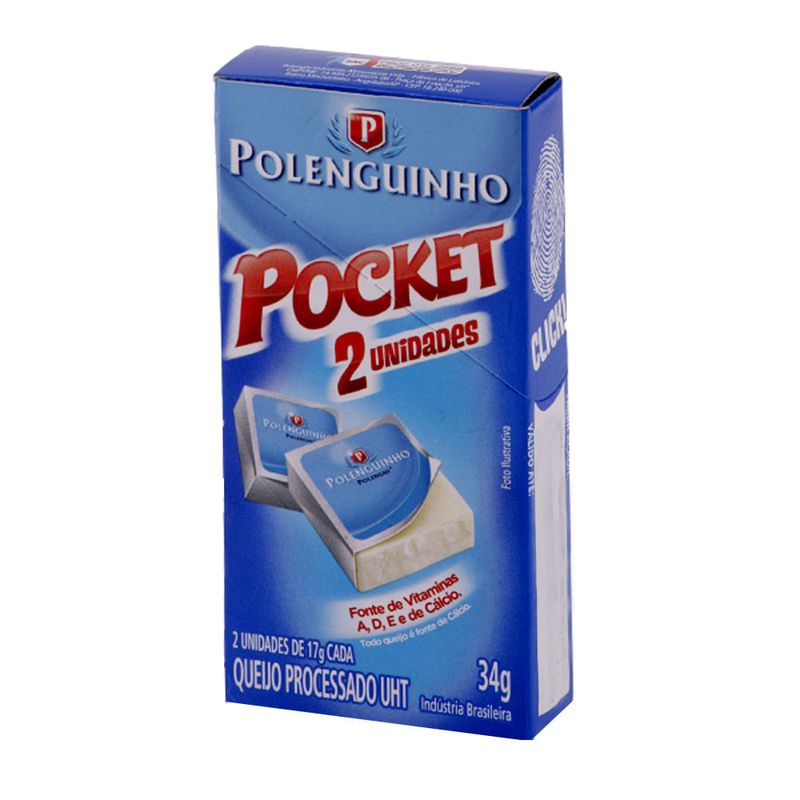 Polenguinho Pocket Tradicional 17g c/2 - Polenghi