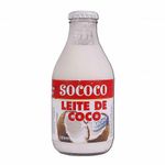 Leite de Coco Light Vidro 200ml - Sococo