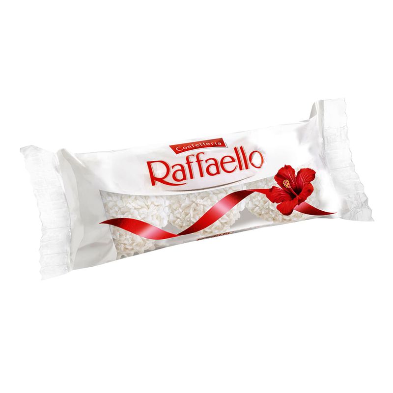 Bombom Raffaello c/3 - Ferrero