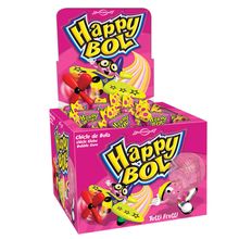 Chiclete Happy Bol Tutti Frutti c/46 - Boavistense