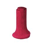 Babado Crepom Vermelho 1 2m - Laleti