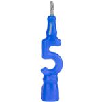 Vela Cera Azul No 5 - Regina
