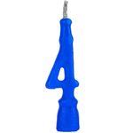 Vela Cera Azul No 4 - Regina