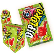 Pirulito Explosivo Dip Loko Boom Melancia 11g c/15 - Danilla